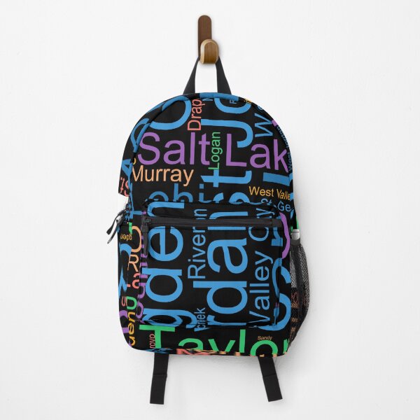 Item preview, Utah Word Art With Cities designed and sold by TheIconSmith.