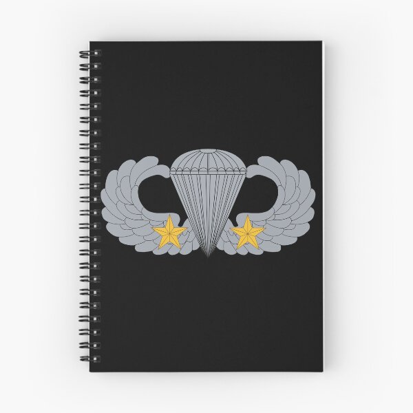 Item preview, Badge - Army - Parachutist - Basic - 2 Combat Star X 300 designed and sold by Military Insignia Products.