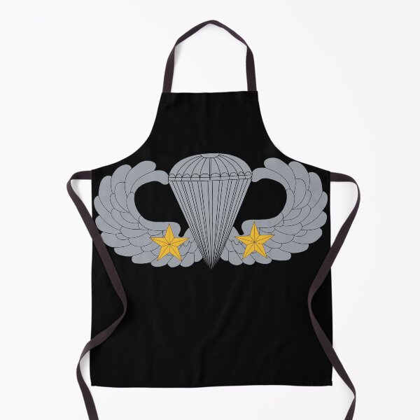 Item preview, Badge - Army - Parachutist - Basic - 2 Combat Star X 300 designed and sold by Military Insignia Products.