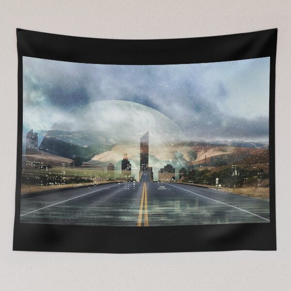 Item preview, Fata Morgana - Fantasy Road City - Science Fiction, Space designed and sold by STYLESYNDIKAT.