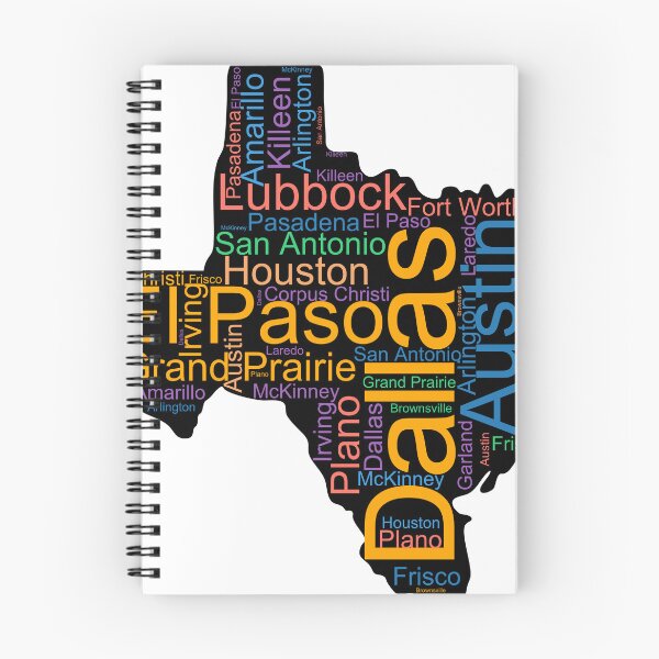 Item preview, Texas Word Art With Cities designed and sold by TheIconSmith.