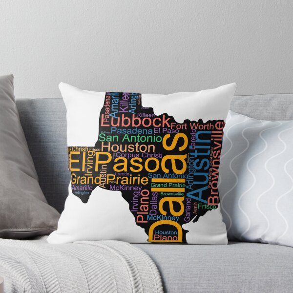 Item preview, Texas Word Art With Cities designed and sold by TheIconSmith.
