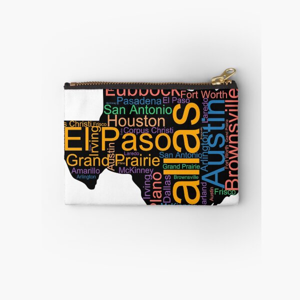 Item preview, Texas Word Art With Cities designed and sold by TheIconSmith.