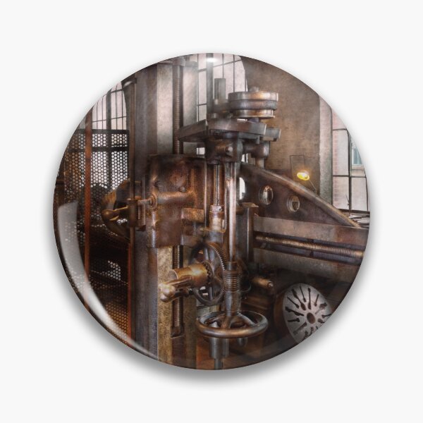 Item preview, Machinist - Industrial Drill Press  designed and sold by Mike Savad Photography.