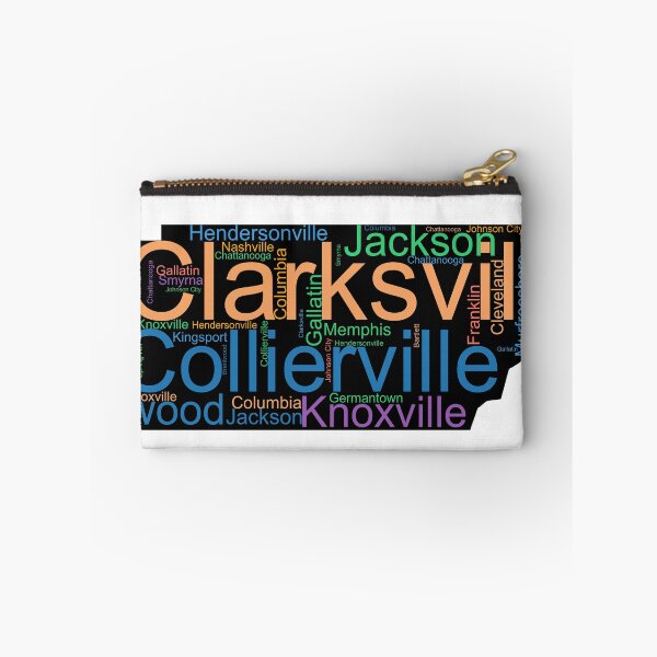 Item preview, Tennessee Word Art With Cities designed and sold by TheIconSmith.
