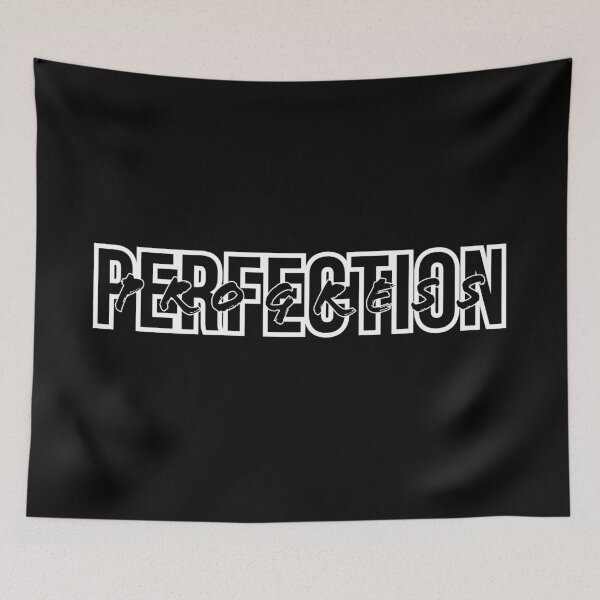 Item preview, Progress Over Perfection designed and sold by WickedCool Designs.