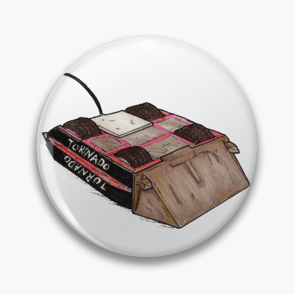 Item preview, Robot Wars Tornado Illustration designed and sold by Caleb-Robot-Art.