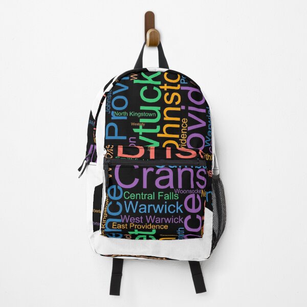 Item preview, Rhode Island Word Art With Cities designed and sold by TheIconSmith.