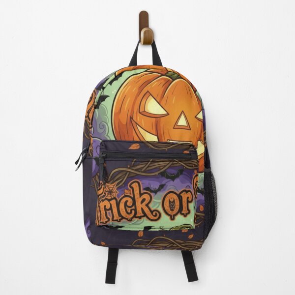 Item preview, Halloween Trick or Treat Pumpkin Square Design designed and sold by siddharth130387.