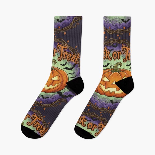 Item preview, Halloween Trick or Treat Pumpkin Square Design designed and sold by siddharth130387.