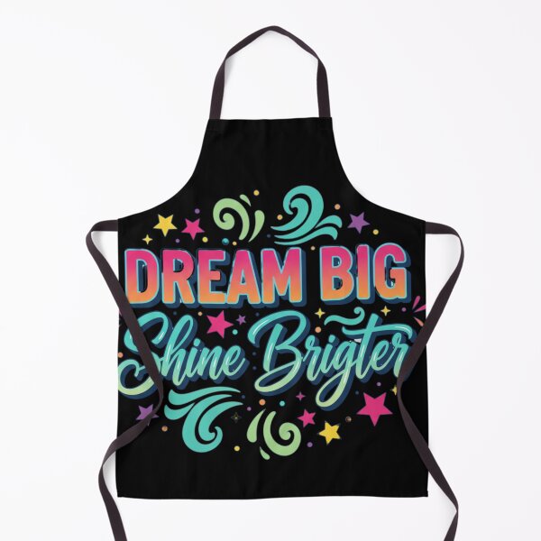 Item preview, Dream Big Shine Brighter Inspirational Hand-Lettered Quote designed and sold by AnadAA.
