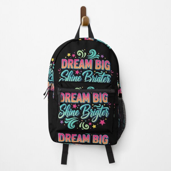 Item preview, Dream Big Shine Brighter Inspirational Hand-Lettered Quote designed and sold by AnadAA.
