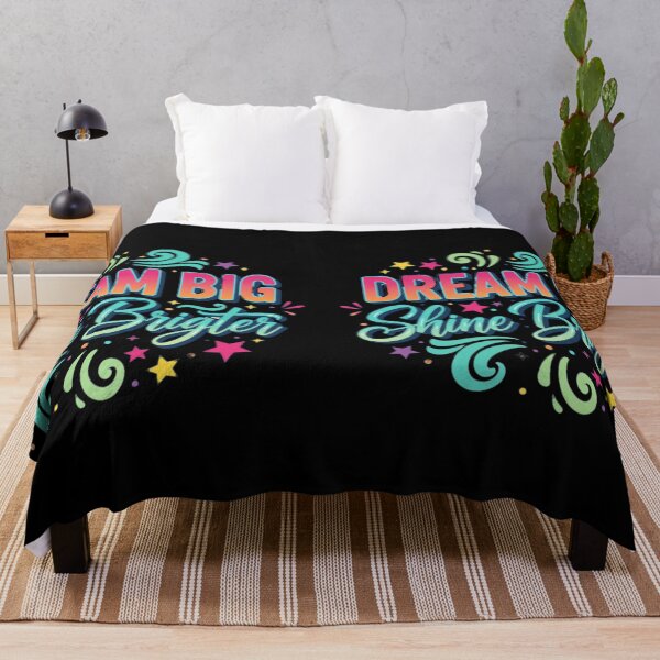 Item preview, Dream Big Shine Brighter Inspirational Hand-Lettered Quote designed and sold by AnadAA.