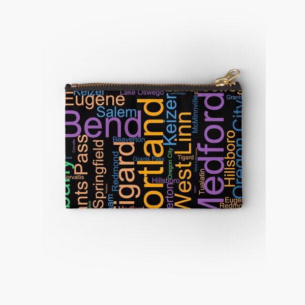 Item preview, Oregon Word Art With Cities designed and sold by TheIconSmith.