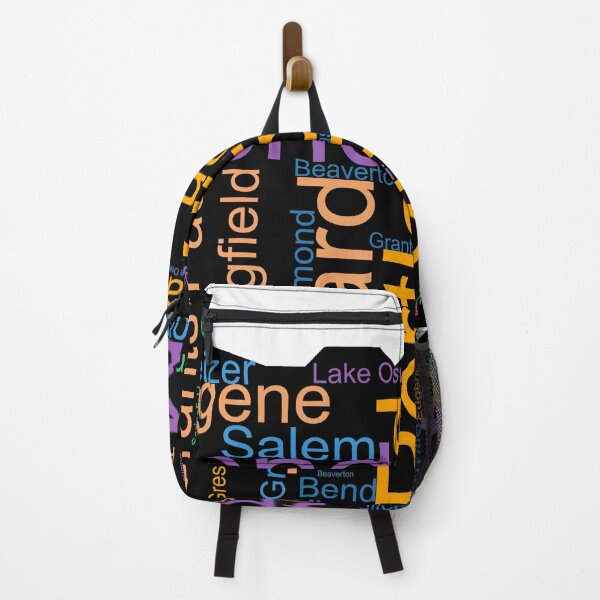 Item preview, Oregon Word Art With Cities designed and sold by TheIconSmith.