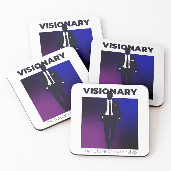 Item preview, Visionary Business Leader Silhouette – Motivational Leadership Poster designed and sold by Vextura.