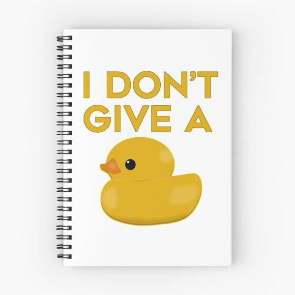 Item preview, I Don't Give a Duck designed and sold by MizSarie.
