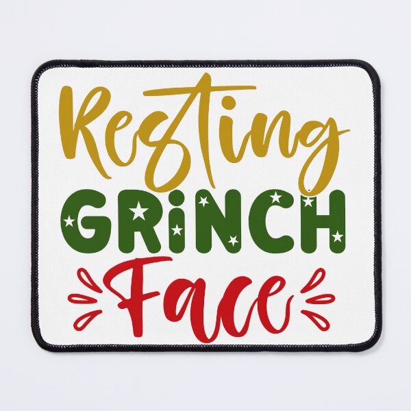 Item preview, Resting Grinch Face T-Shirt | Funny Christmas 2025 Meme Tee | Holiday Family Shirt | Grinch Meme Gift designed and sold by sweary12.