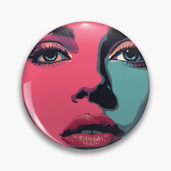 Item preview, Pop Art Portret – Abstract Klassiek designed and sold by snoezelstudio.