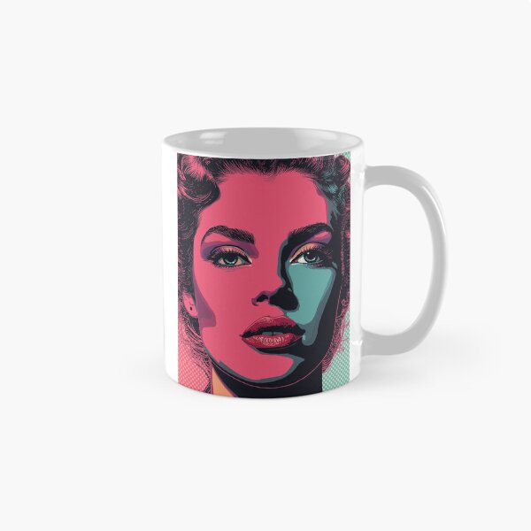 Item preview, Pop Art Portret – Abstract Klassiek designed and sold by snoezelstudio.