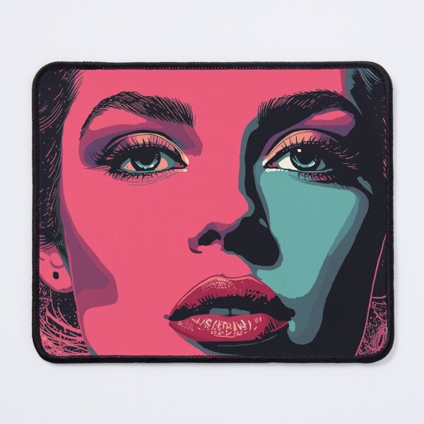 Item preview, Pop Art Portret – Abstract Klassiek designed and sold by snoezelstudio.