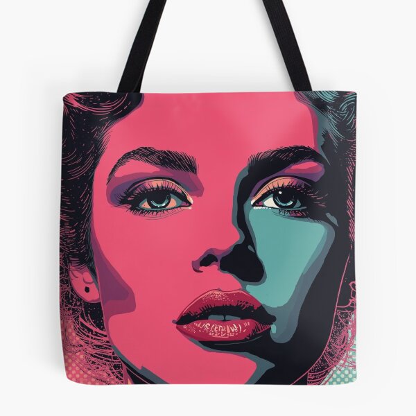 Item preview, Pop Art Portret – Abstract Klassiek designed and sold by snoezelstudio.