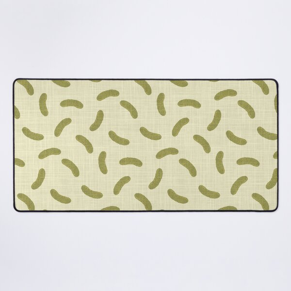 Item preview, Cute Tossed Pickles on Cream Linen Look Background designed and sold by piptompatternco.