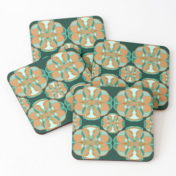Item preview, Mandala Design Teal and Orange designed and sold by GeoGoose.