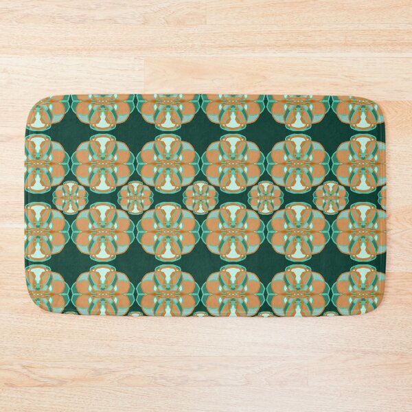Item preview, Mandala Design Teal and Orange designed and sold by GeoGoose.