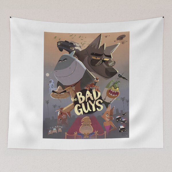 Item preview, The Bad Guys Movie designed and sold by TehraneJacobs.