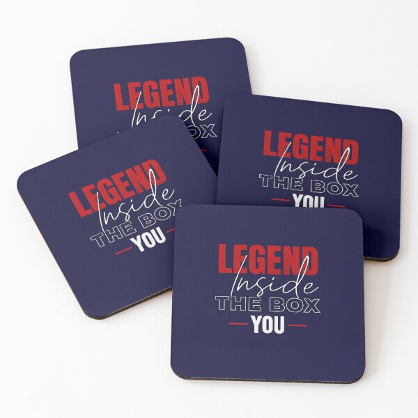 Item preview, LEGEND Inside the Box – Motivational Typography for Bold Thinkers and Creative Rebels designed and sold by ArteeInnovation.
