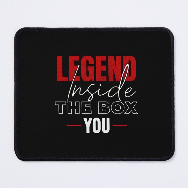 Item preview, LEGEND Inside the Box – Motivational Typography for Bold Thinkers and Creative Rebels designed and sold by ArteeInnovation.