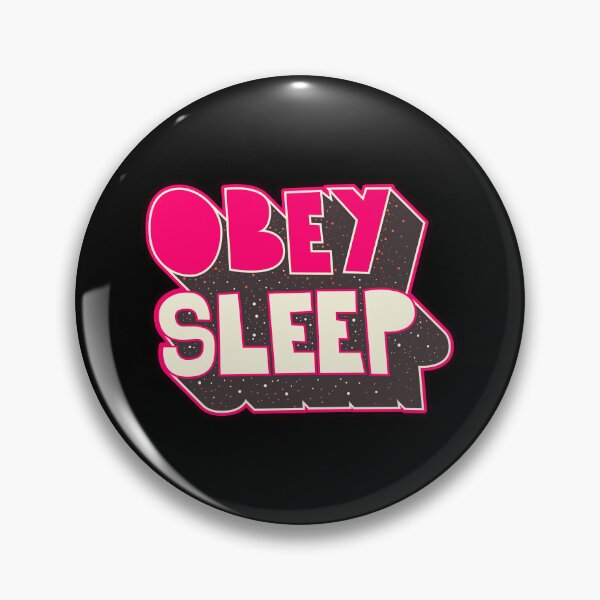 Item preview, Obey and Sleep – Dystopia Typo Art designed and sold by Boogosh.
