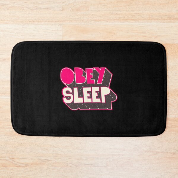Item preview, Obey and Sleep – Dystopia Typo Art designed and sold by Boogosh.