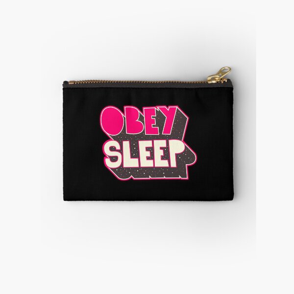 Item preview, Obey and Sleep – Dystopia Typo Art designed and sold by Boogosh.