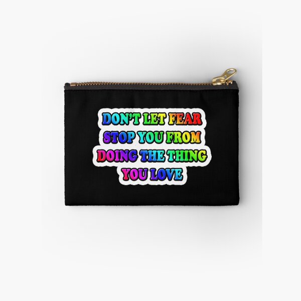 Item preview, Don't Let Fear Stop You designed and sold by carolsheiladis.