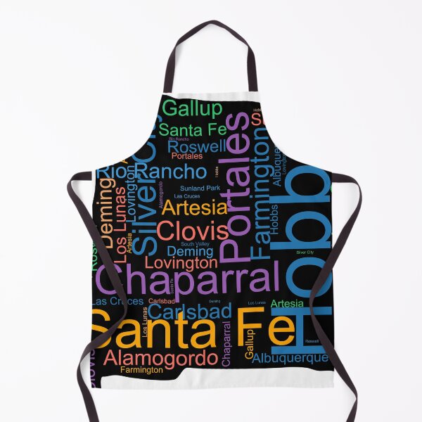 Item preview, New Mexico Word Art With Cities designed and sold by TheIconSmith.