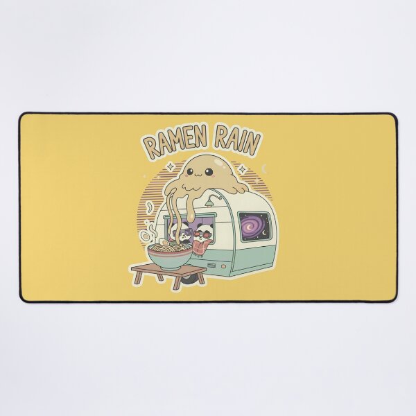 Item preview, Ramen Rain Pattern &Sticker- Cozy Space Camping Seamless Foodie Design designed and sold by cozy corner co. .