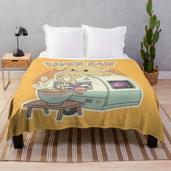 Item preview, Ramen Rain Pattern &​Sticker​- Cozy Space Camping Seamless Foodie Design designed and sold by cozy corner co. .