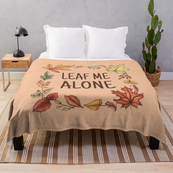 Item preview, Leaf Me Alone designed and sold by Viikis.