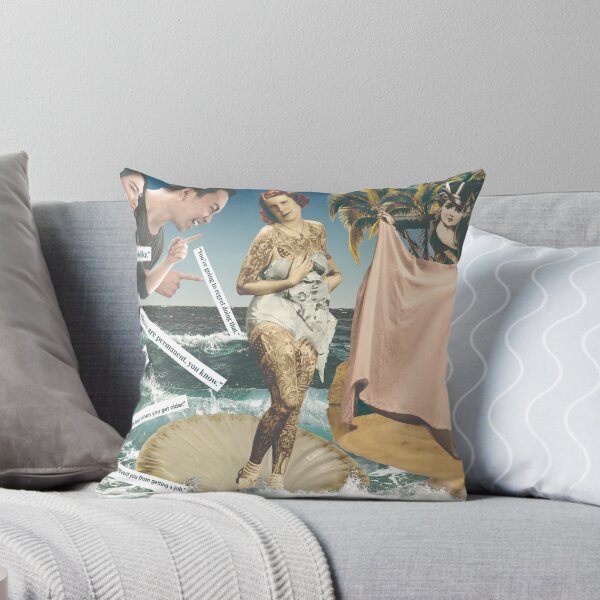 Item preview, Gorgeous Tattooed Woman As Aphrodite Digital Collage designed and sold by Julia Sol.