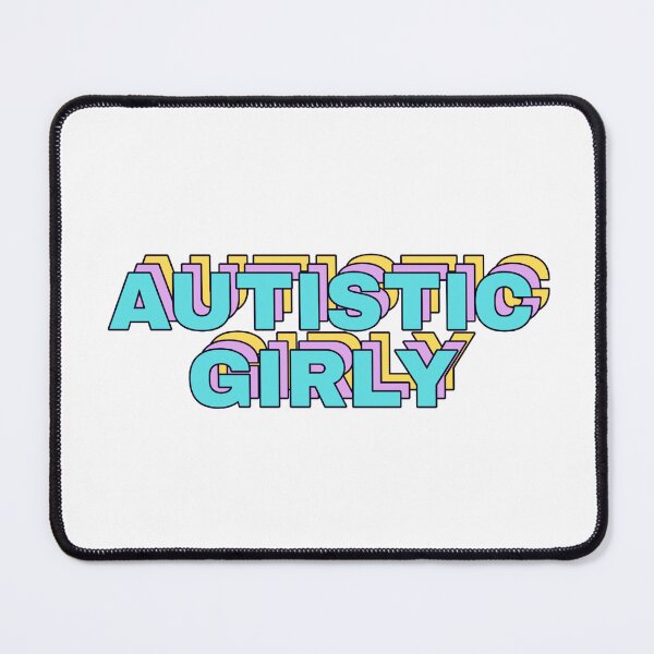 Item preview, Autistic Girly Blue Purple Yellow designed and sold by GeoGoose.