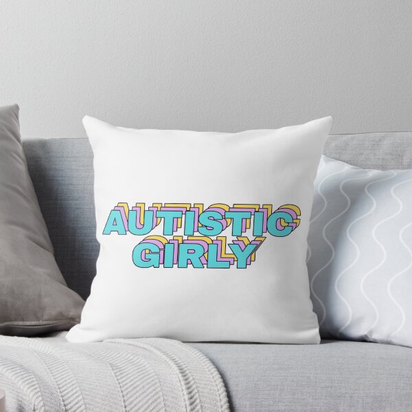 Item preview, Autistic Girly Blue Purple Yellow designed and sold by GeoGoose.