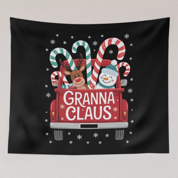 Item preview, Granna Claus Christmas Family designed and sold by CookWorldLaughs.