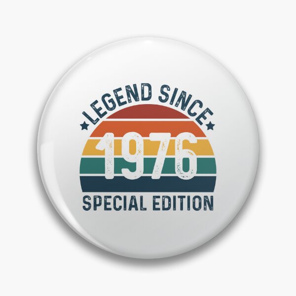 Item preview, Legend Since 1976 - Vintage Retro Special Edition Birthday  designed and sold by Shape Snip Studio.