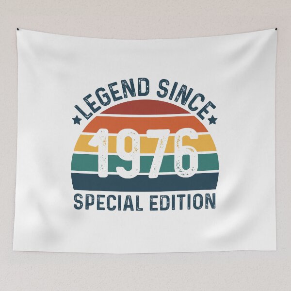 Item preview, Legend Since 1976 - Vintage Retro Special Edition Birthday  designed and sold by Shape Snip Studio.