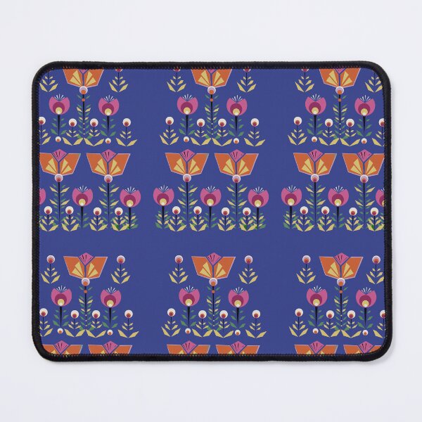 Item preview, scandinavian flower pattern designed and sold by ZjalDesign.