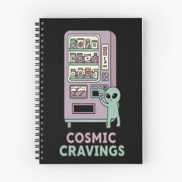 Item preview, Cosmic Cravings Alien Vending Machine Pattern  & Sticker  designed and sold by cozy corner co. .