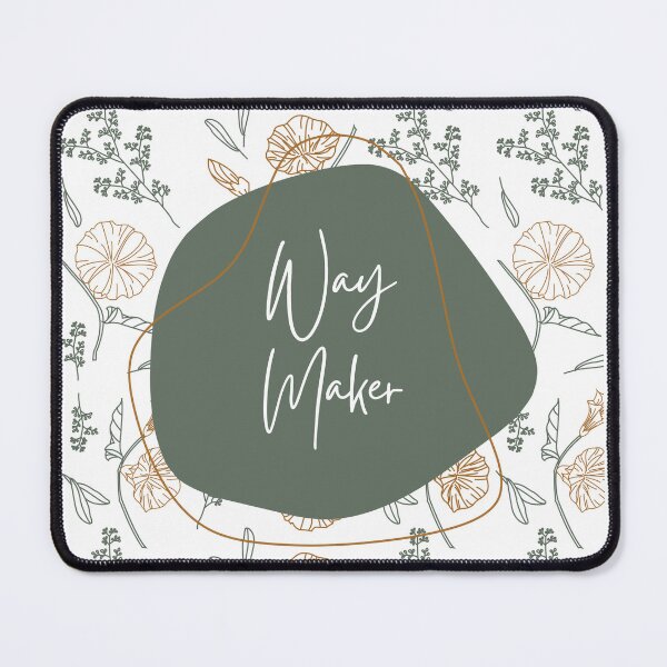 Item preview, Way Maker Floral Aesthetic designed and sold by Jesil Dacay.