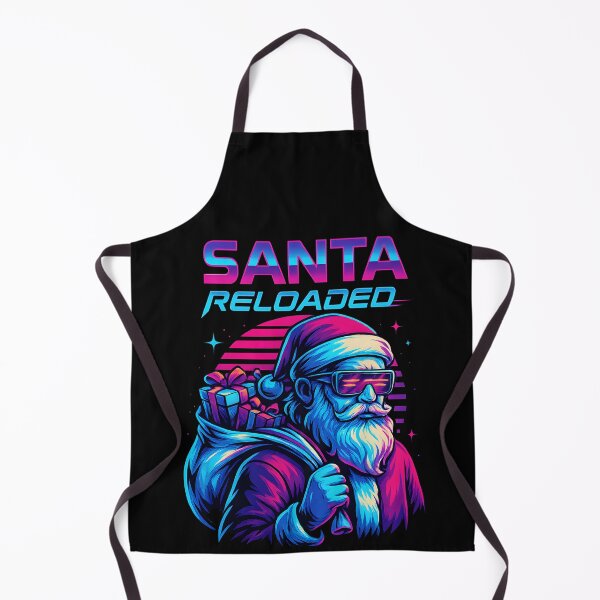Item preview, Neon Santa Reloaded – Cyber Christmas Vibes designed and sold by ArcadiaSilence.